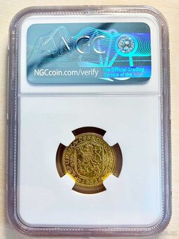 Svatováclavský dukát 1933, certifikace NGC MS 65 - 2