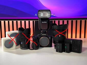 Sony A7III + příslušenství - 2