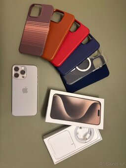 iPhone 15 Pro Max 256GB – Titan Grey – Stav jako nový - 2