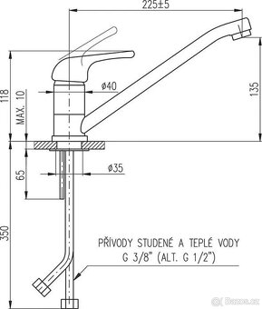 Dřezová baterie EASY - 2