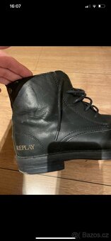 Kožené boty/ kozačky Replay - 2
