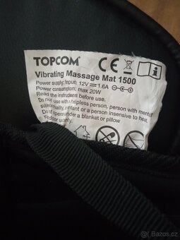 Elektrická masážní podložka. - 2