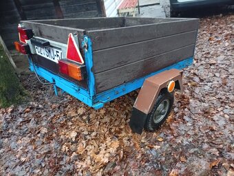 Přívěsný vozík v dobrém stavu - 2