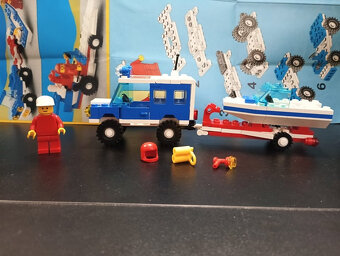 LEGO Town 6698 RV with Speedboat +návod - 2