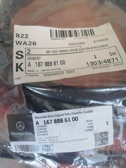 Maska narazniku Mercedes Benz GLE w167 - 2