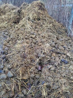 Pytlovaný koňský hnůj - 2