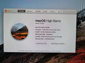 Apple Mac Pro 2009, 6 jádro, 32 GB RAM, High Sierra - 2