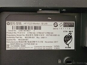 Monitor HP P223 - 2