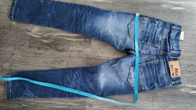 Dívčí kalhoty džíny vel. 134 - 2