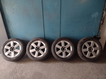 ALU kola 5x100 R16 205/55 zimní - 2