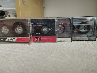 TDK, MAXELL,SONY kazety 1x nahrané - 2