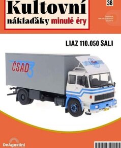 Liaz 110.050 Sali 1:43 Kultovní náklaďáky Deagostini - 2