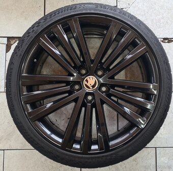 Alu kola originál Škoda SIRIUS 19" 5x112 vč. pneu 235/35/19 - 2