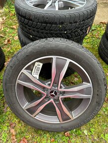 Alu kola mercedes C r17 w205 zimní sada top stav - 2