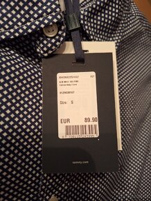 Pánská moderní košile s dl.rukávem Tommy Hilfiger vel.S - 2
