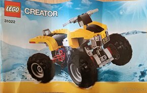 Lego Creator čtyřkolky, kód 31022 - 2