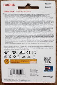 MicroSD karta Sandisk 256GB - 2