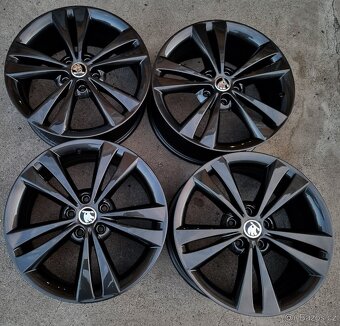 Použité alukola 7,5J18 5X112 ET51 Škoda VW Audi Seat - 2