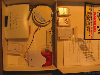 GSM SMS ALARM Signalizace. dálkové ovládaní, Sirena - 2