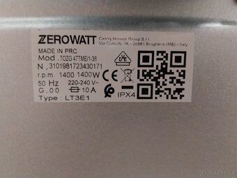 Práčka -  Zerowatt TOZG 47TME/1-36 - 2