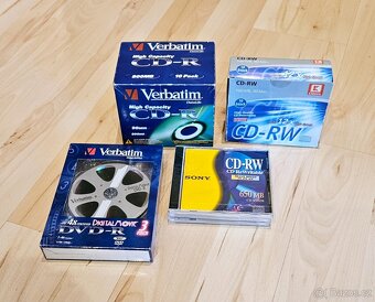 Nové DVD+R DVD+RW CD-R CD-RW - 2