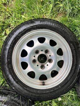 Alu disky 5x120 r15 s nádherným vzorkem - 2