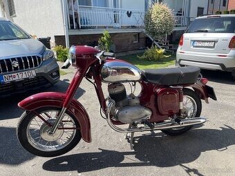 JAWA 250 Typ 11 (1951), profi renovace, 82 km, platná STK - 2