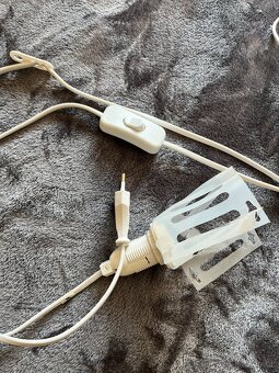 STRÅLA Kabel se zástrčkou, bílá, 4 m - 2