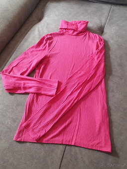 Amisu Tenký Růžový Rolák vel. L - 2