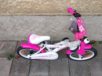 Nové dívčí kolo Freeroad Diana 16", 9" rám, kolečka, 9,8 k - 2