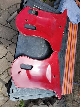 Jawa 250 panelka, kývačka kryty zimní výbavy - 2