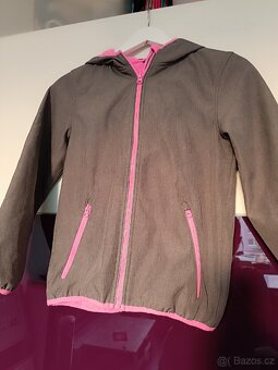 Softshellová bunda, šedá, vel. 134/140 - 2