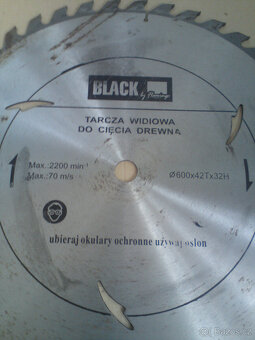 Pila, pilový kotouč 600mm - 2