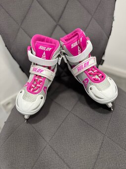 Dívčí brusle rostoucí 30-33 - 2