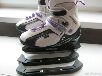 Dámské brusle HYSPORTS vel.38, vnitřní stélka 24cm - 2