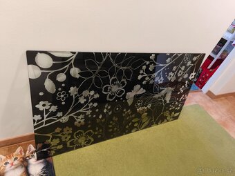 Sklo psacího stolu Ikea - 2