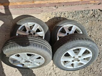 Alu disky Borbet R14 + letní pneumatiky 175/65 R14 - 2