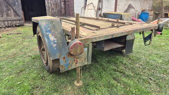 Brzděný vůz za traktor - 2
