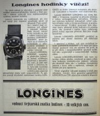 Nový číselník - letecké pilotní hodinky LONGINES - 2