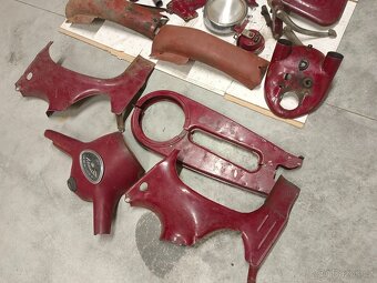 Jawa kývačka, panelka original díly - 2