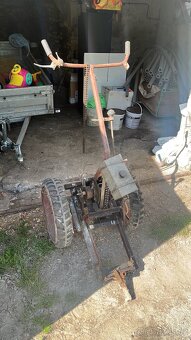 Motorobot rám a vozík domácí výroby - 2