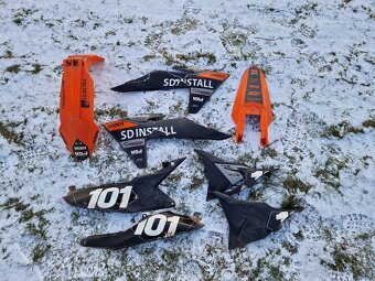 Ktm exc sada plastu 2024 - 2