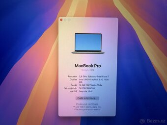 MacBook Pro 16" 2019 i7 / 16GB / 500GB / Pro 5300M - 2