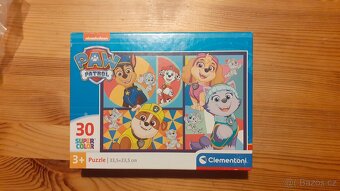 Puzzle tlapková patrola 30 ks Clementoni - 2