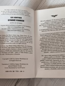 Synové fenrisu - WARHAMMER 40,000 - 2