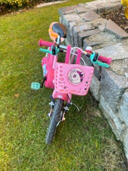 Prodam divci ruzove kolo vel.14 - 2