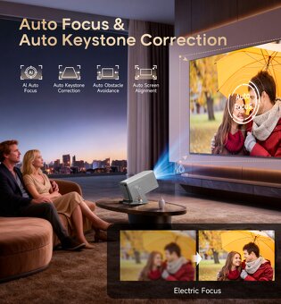 Magcubic X7 Projector 8K Support HD 1080P - 2