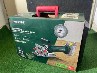 Parkside Aku fréza na drážky plochých čepů - nová - 2