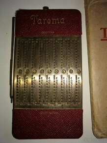 Počítací strojek Tarema - 2