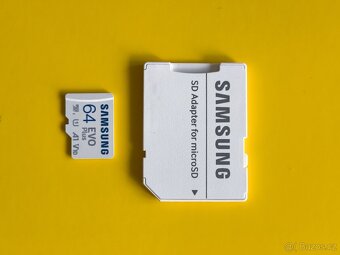 Samsung MicroSDXC 64GB EVO Plus 2024 + SD adaptér - 2